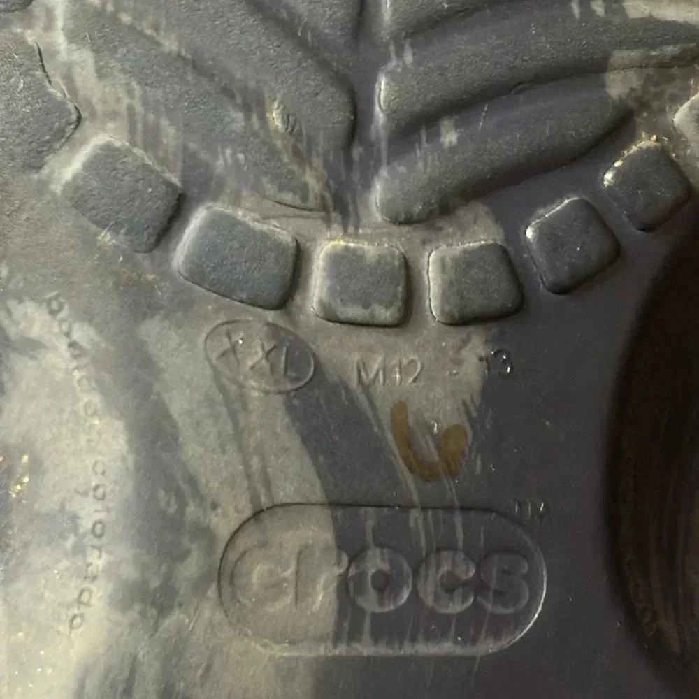 Crocs classic unisex clog shoes.